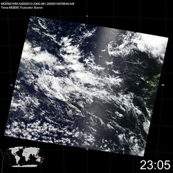 Level 1B Image at: 2305 UTC