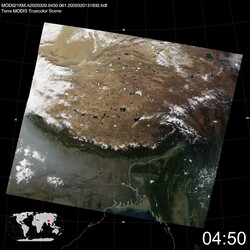 Level 1B Image at: 0450 UTC