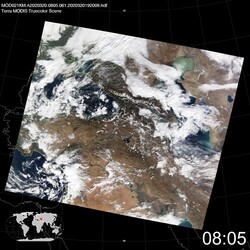 Level 1B Image at: 0805 UTC