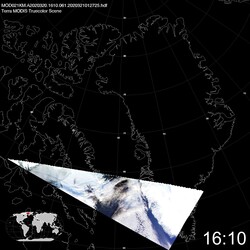 Level 1B Image at: 1610 UTC