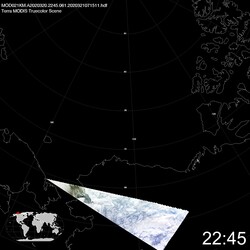 Level 1B Image at: 2245 UTC