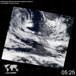 Level 1B Image at: 0525 UTC