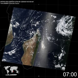 Level 1B Image at: 0700 UTC