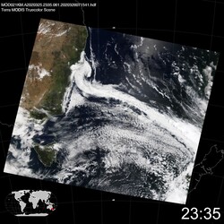 Level 1B Image at: 2335 UTC