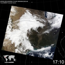 Level 1B Image at: 1710 UTC