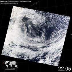 Level 1B Image at: 2205 UTC