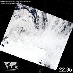 Level 1B Image at: 2235 UTC