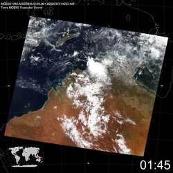 Level 1B Image at: 0145 UTC