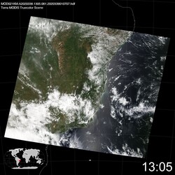 Level 1B Image at: 1305 UTC