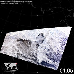 Level 1B Image at: 0105 UTC