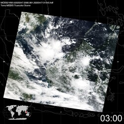 Level 1B Image at: 0300 UTC