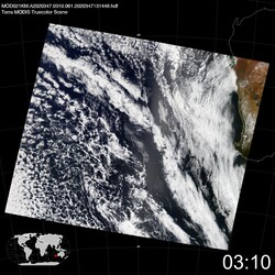 Level 1B Image at: 0310 UTC