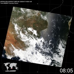 Level 1B Image at: 0805 UTC