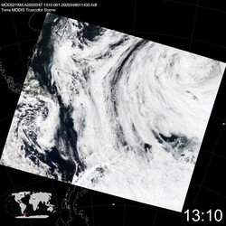 Level 1B Image at: 1310 UTC