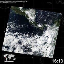 Level 1B Image at: 1610 UTC