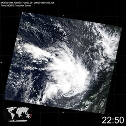 Level 1B Image at: 2250 UTC