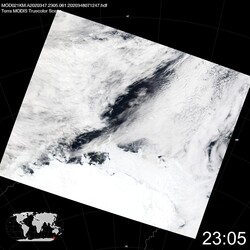 Level 1B Image at: 2305 UTC