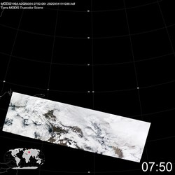 Level 1B Image at: 0750 UTC