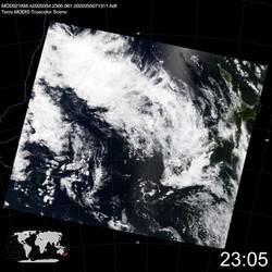 Level 1B Image at: 2305 UTC