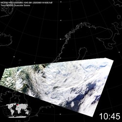 Level 1B Image at: 1045 UTC