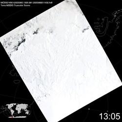 Level 1B Image at: 1305 UTC