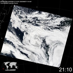 Level 1B Image at: 2110 UTC