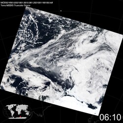 Level 1B Image at: 0610 UTC