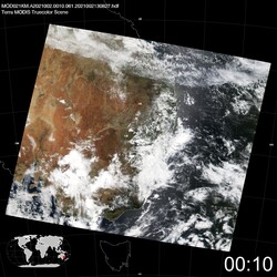 Level 1B Image at: 0010 UTC