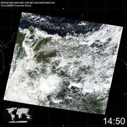 Level 1B Image at: 1450 UTC