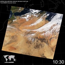 Level 1B Image at: 1030 UTC