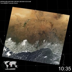 Level 1B Image at: 1035 UTC