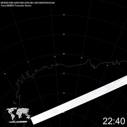 Level 1B Image at: 2240 UTC