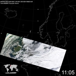 Level 1B Image at: 1105 UTC