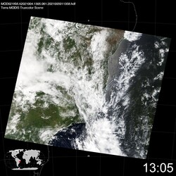 Level 1B Image at: 1305 UTC