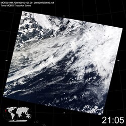 Level 1B Image at: 2105 UTC