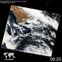 Level 1B Image at: 0820 UTC