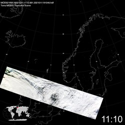 Level 1B Image at: 1110 UTC