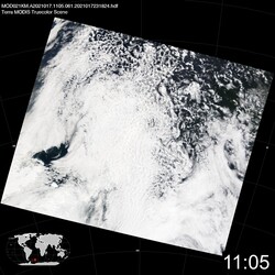 Level 1B Image at: 1105 UTC