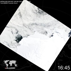 Level 1B Image at: 1645 UTC