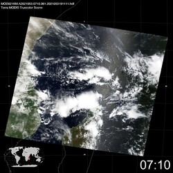 Level 1B Image at: 0710 UTC