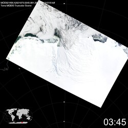 Level 1B Image at: 0345 UTC