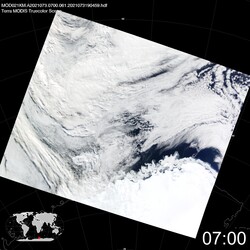 Level 1B Image at: 0700 UTC