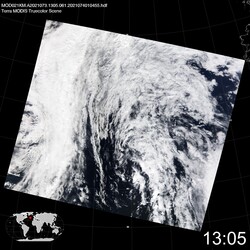 Level 1B Image at: 1305 UTC