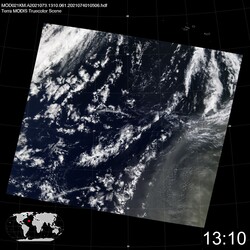 Level 1B Image at: 1310 UTC