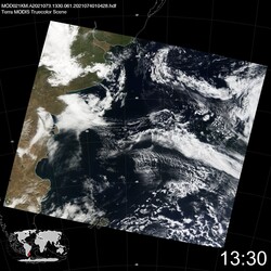 Level 1B Image at: 1330 UTC