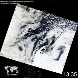 Level 1B Image at: 1335 UTC