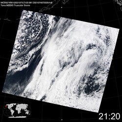 Level 1B Image at: 2120 UTC