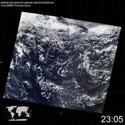 Level 1B Image at: 2305 UTC