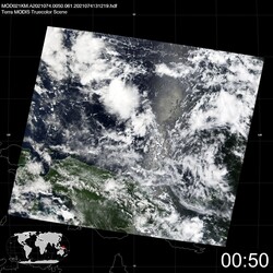 Level 1B Image at: 0050 UTC