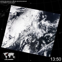 Level 1B Image at: 1350 UTC